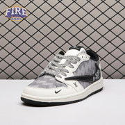 Travis Scott x VL x Jordan 1 Low DZ2688-013 Unisex