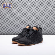 Jordan 4 Retro Levi's Black Men's