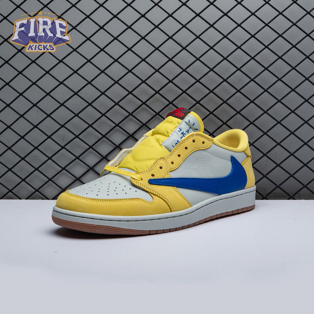 Jordan 1 Retro Low OG SP Travis Scott Canary DZ4137-700 Unisex