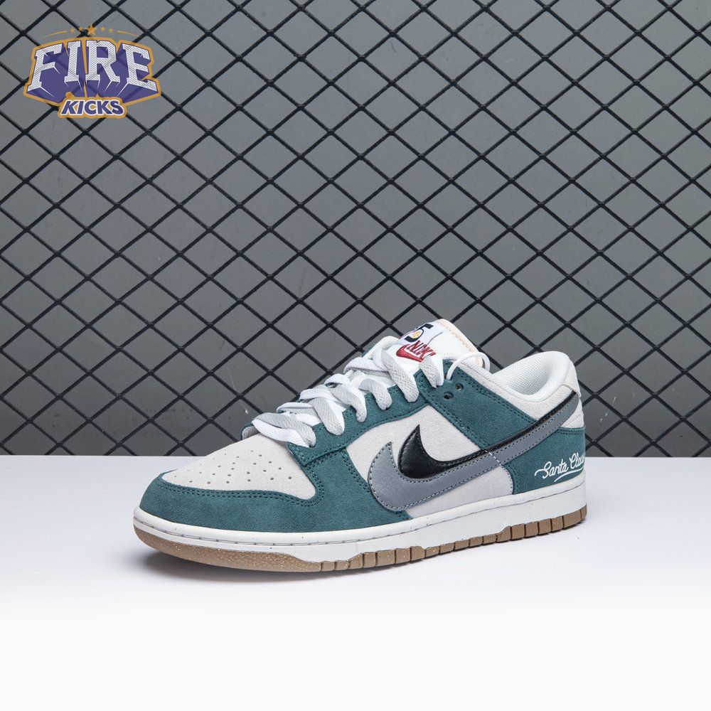 Nike SB Dunk Low Grey Green Black DO9457-110 Unisex