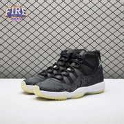 Jordan 11 Retro Black Barely Volt IB1378-001 Unisex