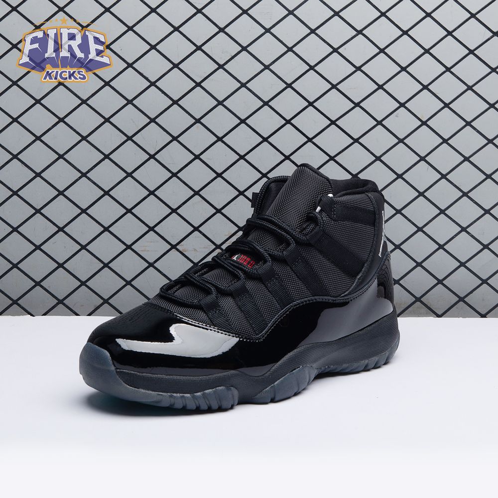 Air Jordan 11 "Black Red Grey" Men's