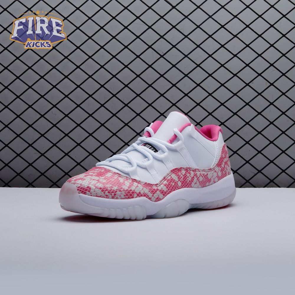 Jordan 11 Retro Low Pink Snakeskin (2019) AH7860-106 Unisex