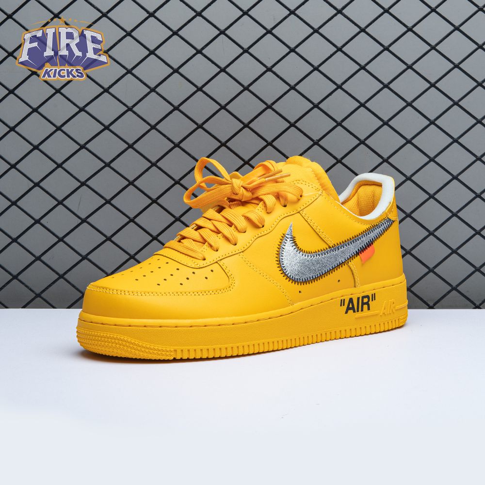 Off-White x Air Force 1 Low 'University Gold' Unisex