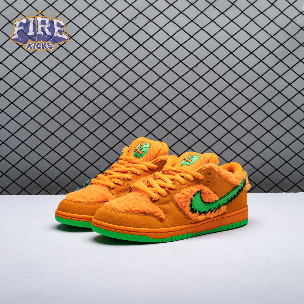 Nike SB Dunk Low Grateful Dead Bears Orange CJ5378-800 Unisex