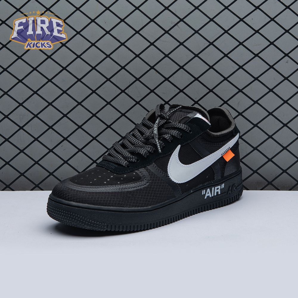 Nike Air Force 1 Low Off-White Black White AO4606 001 Unisex