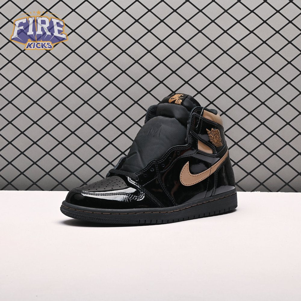 Jordan 1 Retro High Black Metallic Gold (2020) Unisex