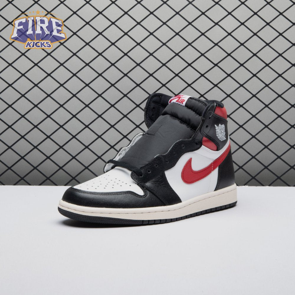 Jordan 1 Retro High Black Gym Red Men's