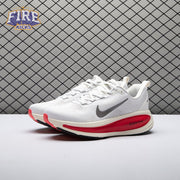 Nike Vomero 18 Platinum Tint Siren Red Light Smoke Grey Metallic Pewter HM6803-001 Unisex