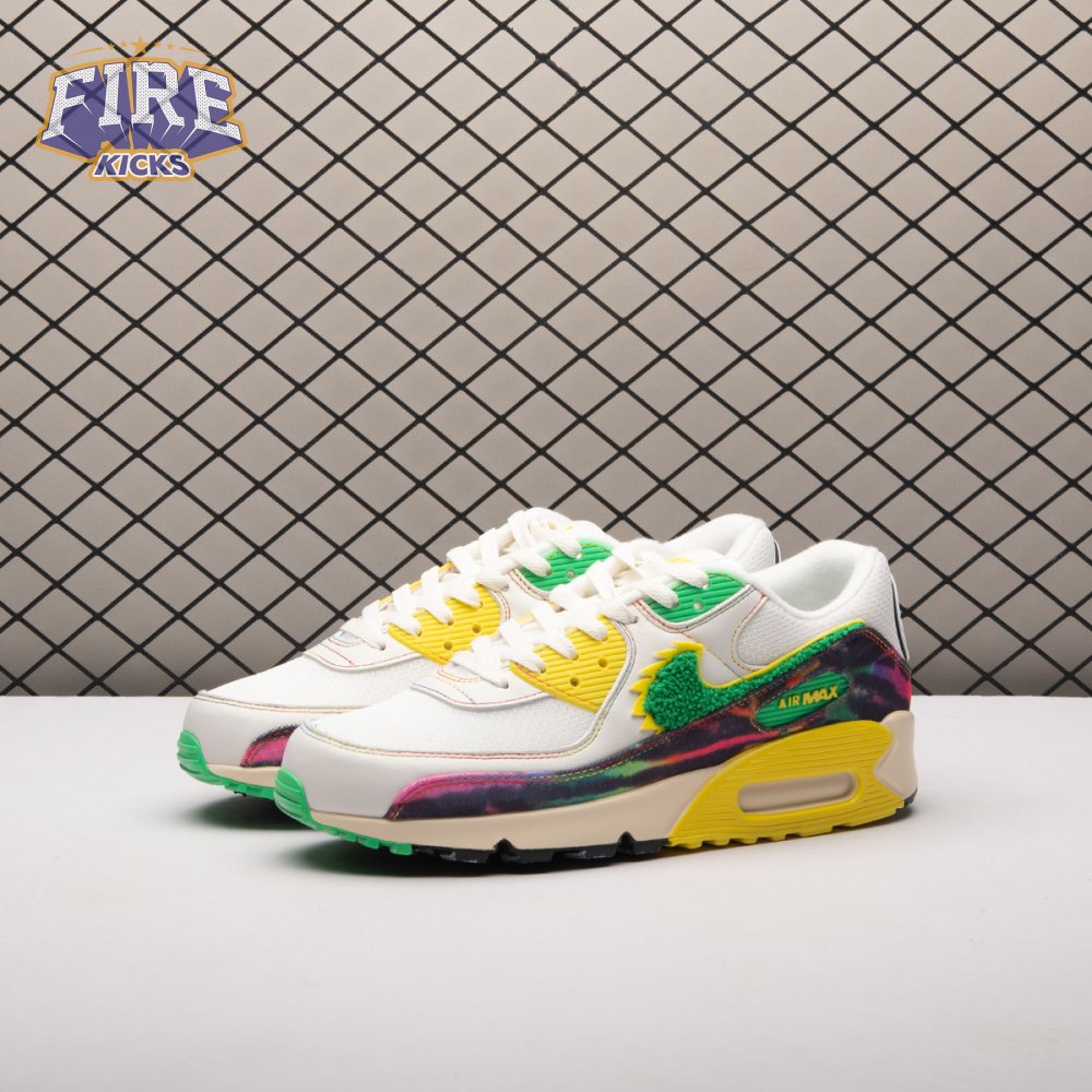 Nike Air Max 90 Grateful Dead University of Oregon Grateful Ducks IM2511-100 Men's