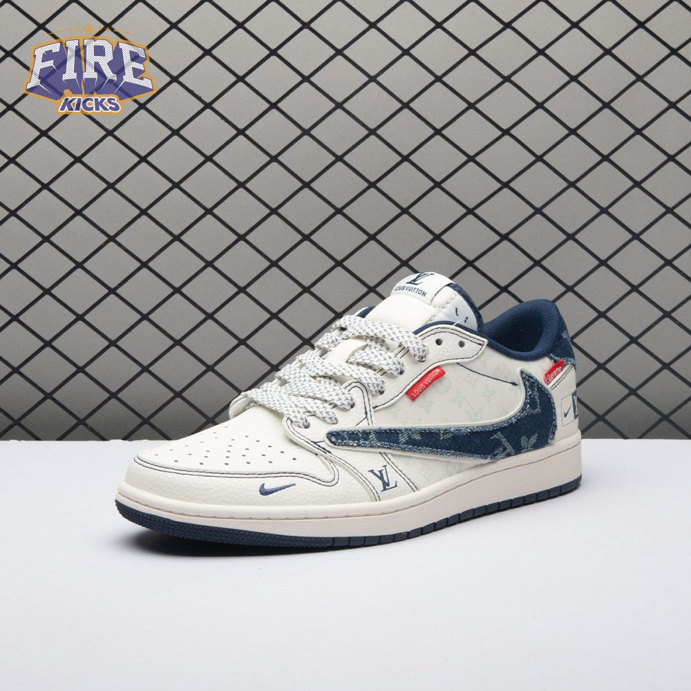 Travis Scott x VL x Jordan 1 Low CX5050-Y16 Unisex
