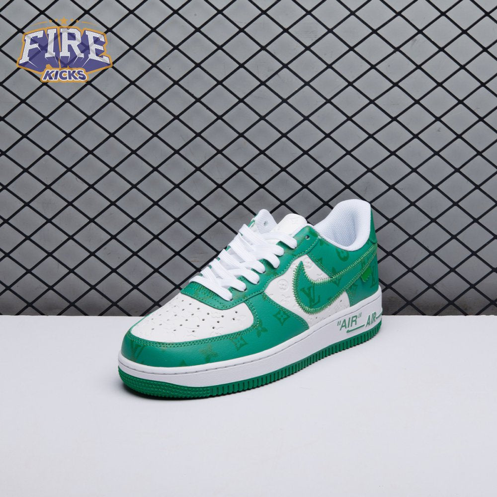 Nike Air Force 1 Low By Virgil Abloh White Green Men's