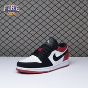 Jordan 1 Low Black Toe 553558-116 Unisex