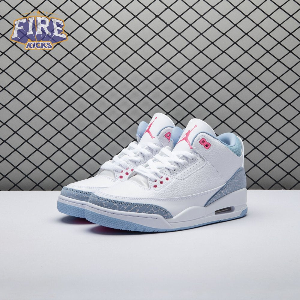 Jordan 3 Retro White Cobalt Bliss (GS) HQ0784-101 Unisex