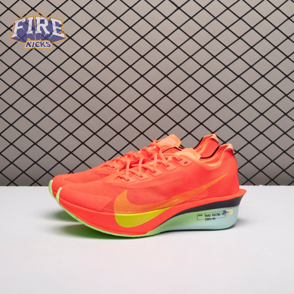 Nike ZoomX Vaporfly Next% 4 Bright Crimson Mint Foam Cave Purple Lime Blast HF6414-600 Men's