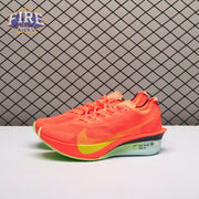 Nike ZoomX Vaporfly Next% 4 Bright Crimson Mint Foam Cave Purple Lime Blast HF6414-600 Men's