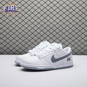 Nike SB Dunk Low 94 White Metallic Silver HQ8487-100 Unisex