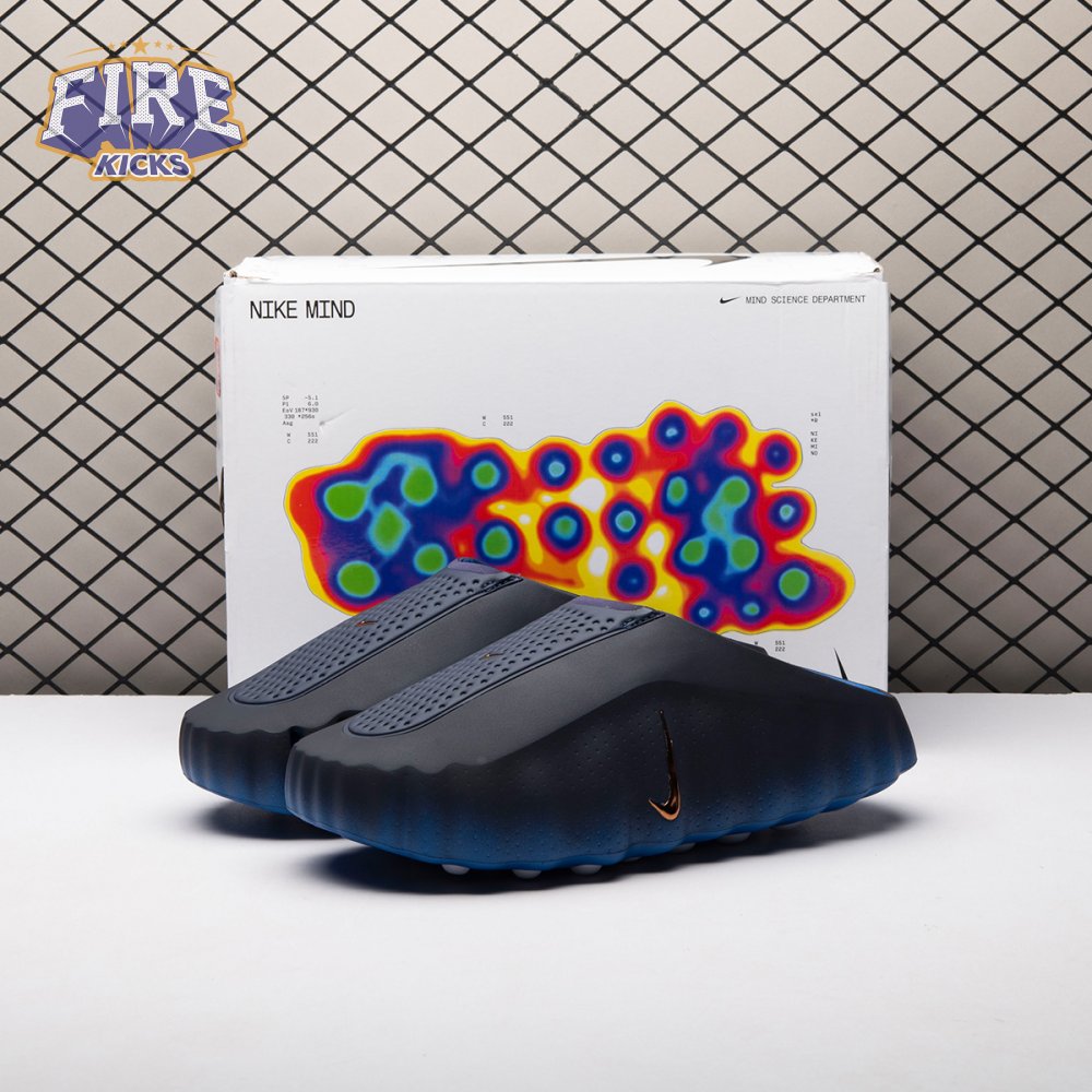Nike Mind 001 Slide Blackened Blue Game Royal HQ4307-400 Unisex（Size Up Recommended）