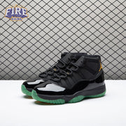 Air Jordan 11 Black Green Yellow CT8012-037 Men's