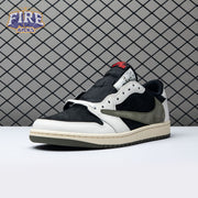 Travis Scott x Air Jordan 1 Low OG Olive DZ4137-106 Unisex