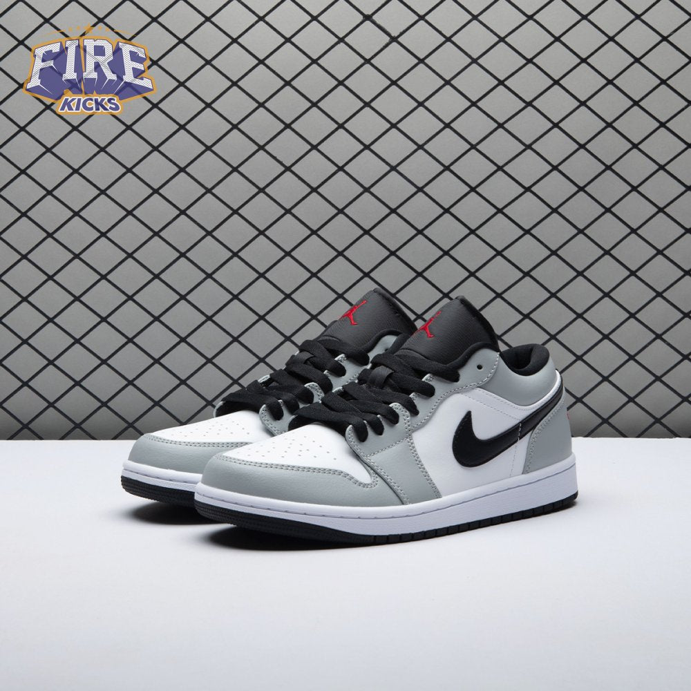 Jordan 1 Low Light Smoke Grey 553558-030 Unisex