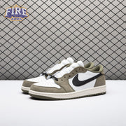 Jordan 1 Retro Low OG Medium Olive HQ6998-200 Unisex
