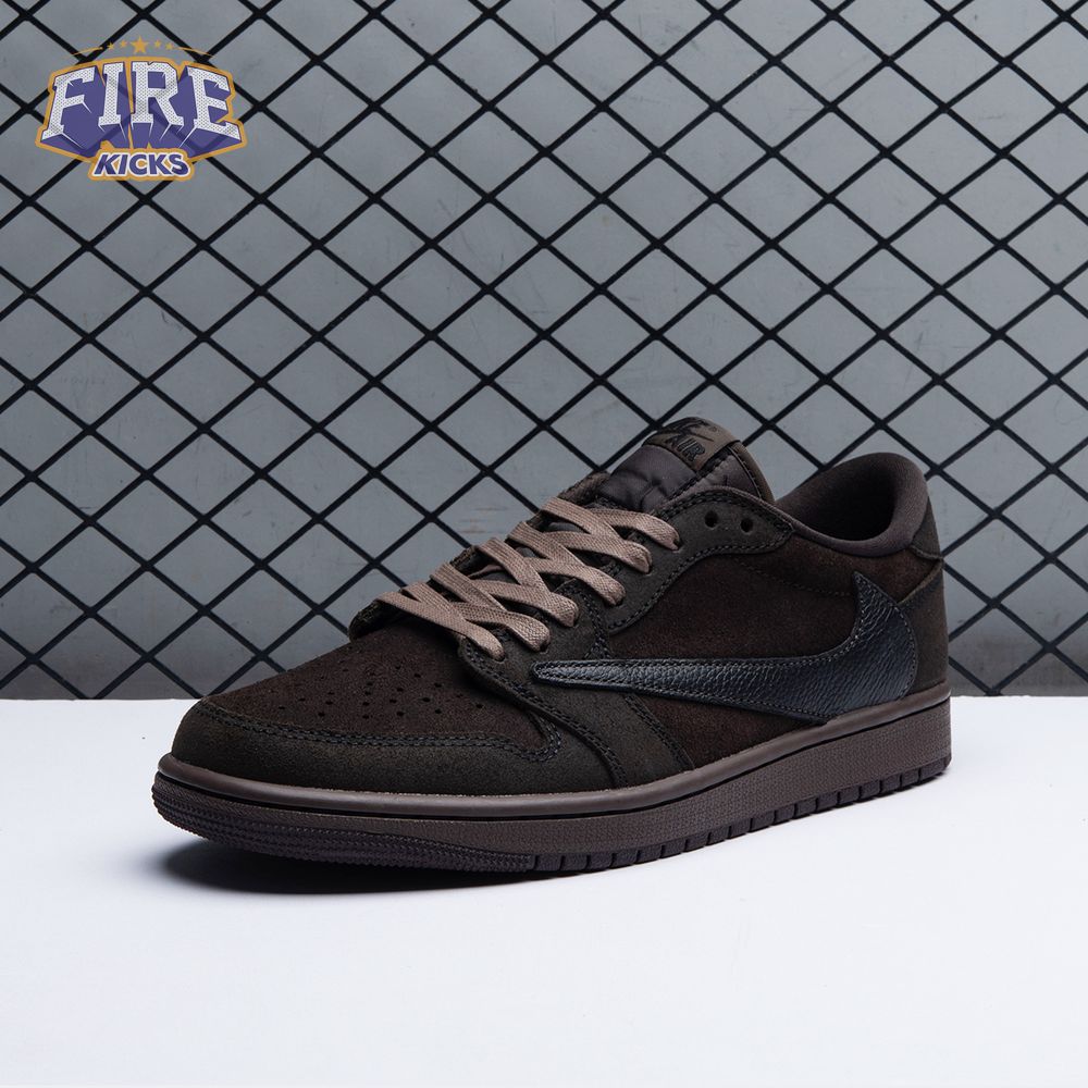 Travis Scott x Air Jordan 1 Low OG Velvet Brown DM7866-202 Unisex