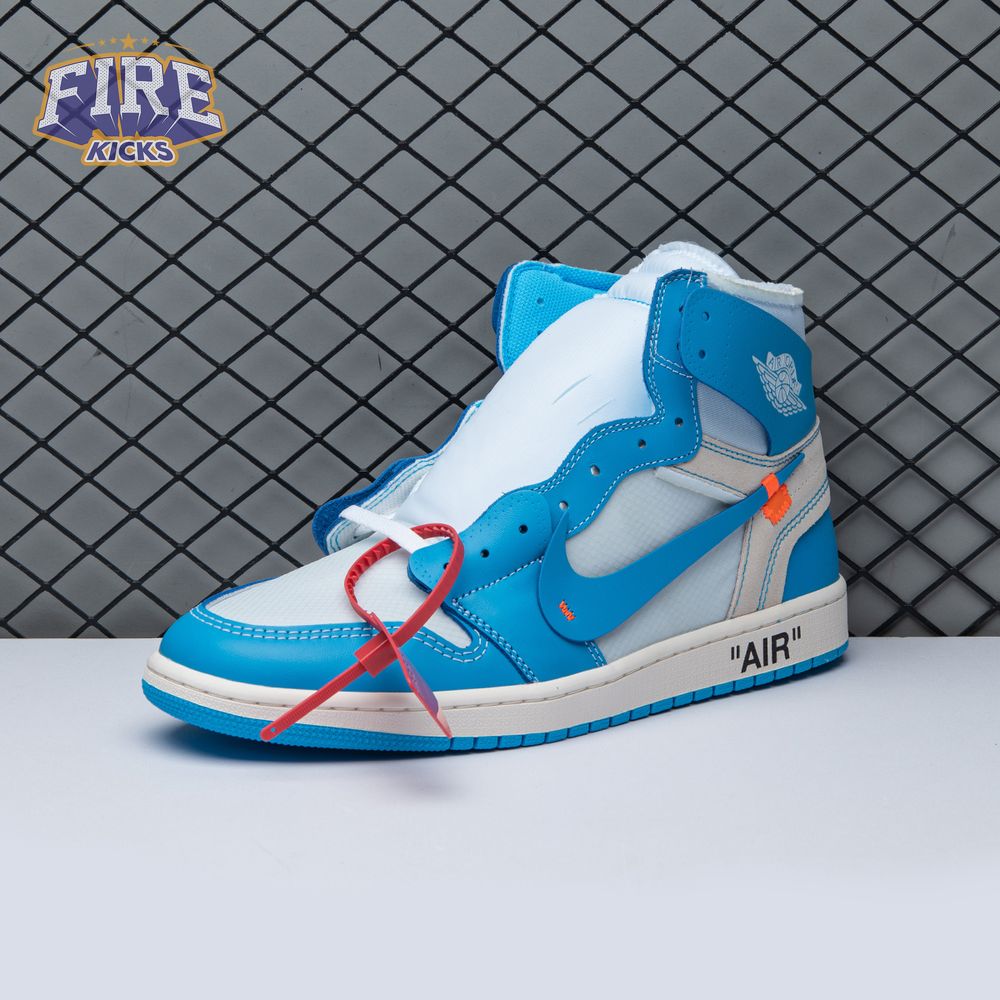 Off-White x Air Jordan 1 Retro High OG 'UNC' Unisex