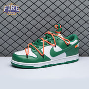 Off-White x Dunk Low 'Pine Green' Unisex