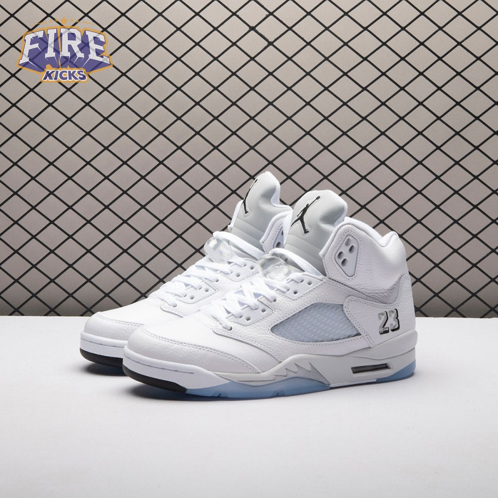 Jordan 5 Retro White Metallic (2026) HQ7978-103 Unisex