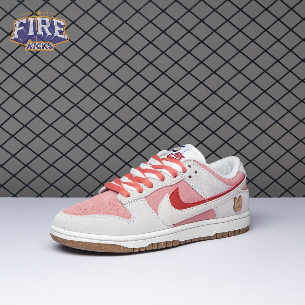 Nike SB Dunk Low SE 85 Double Swoosh Sail Red Pink DO9457-110 Women's