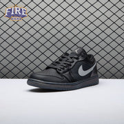 Jordan 1 Low Black White Dark Smoke Grey Unisex