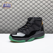 Air Jordan 11 Black Green Yellow CT8012-037 Men's