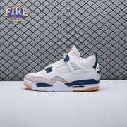 Jordan 4 SB "Summit White/Navy" DR5415-100 Unisex
