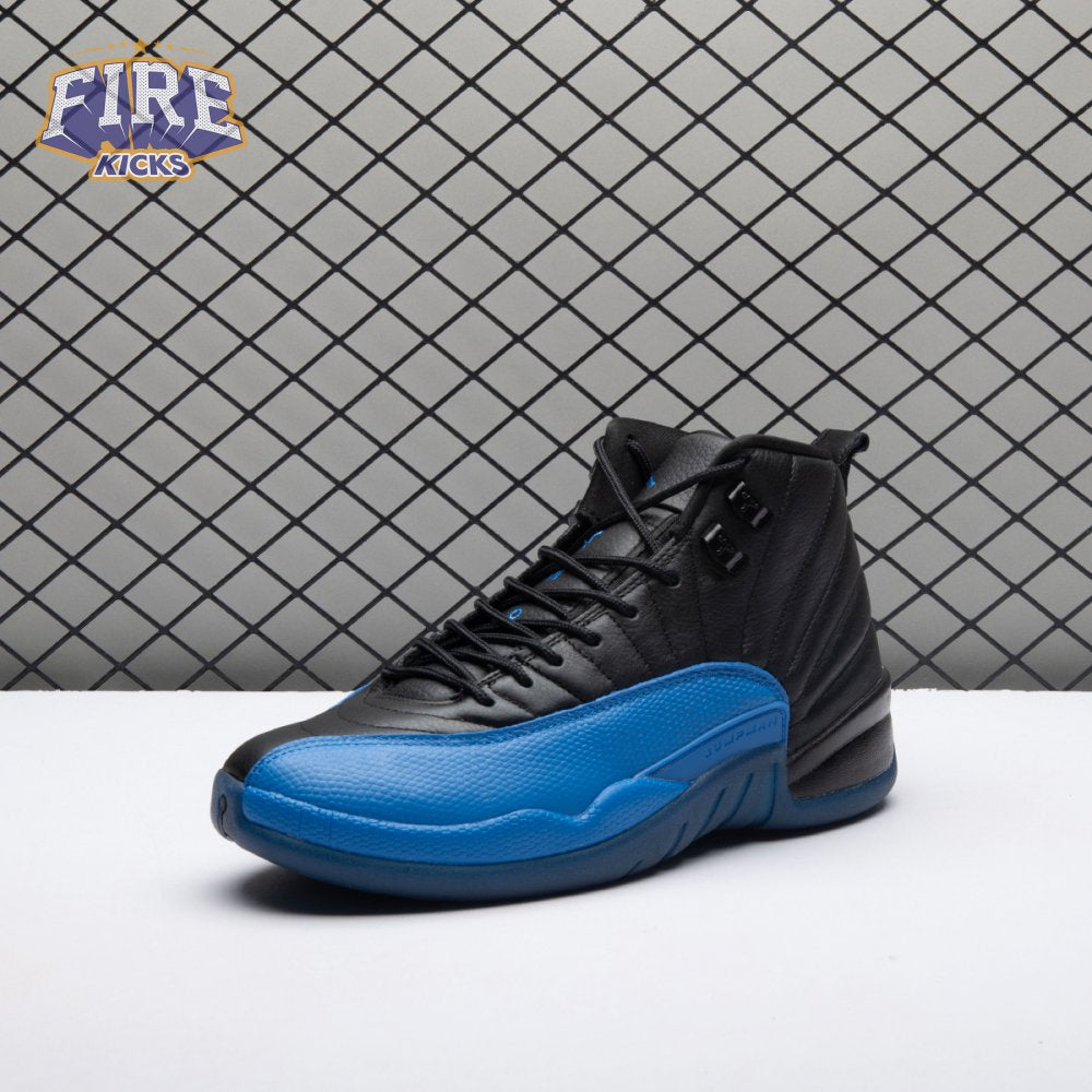 Jordan 12 Retro Black Game Royal 130690-014 Men's
