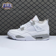 Air Jordan 4 Retro 'White Oreo' Unisex