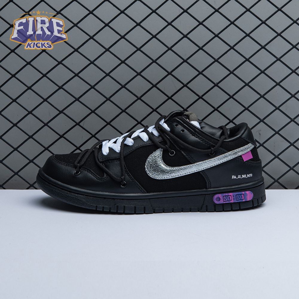 Off-White x Dunk Low 'Lot 50 of 50' Unisex