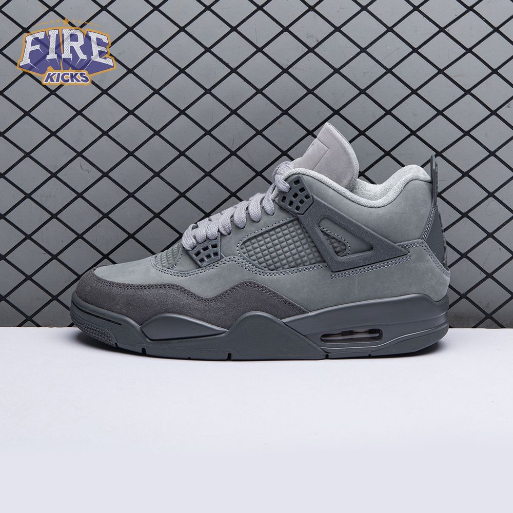 Jordan 4 Retro SE Paris Olympics Wet Cement FQ7928 001 Men's