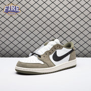 Jordan 1 Retro Low OG Medium Olive HQ6998-200 Unisex