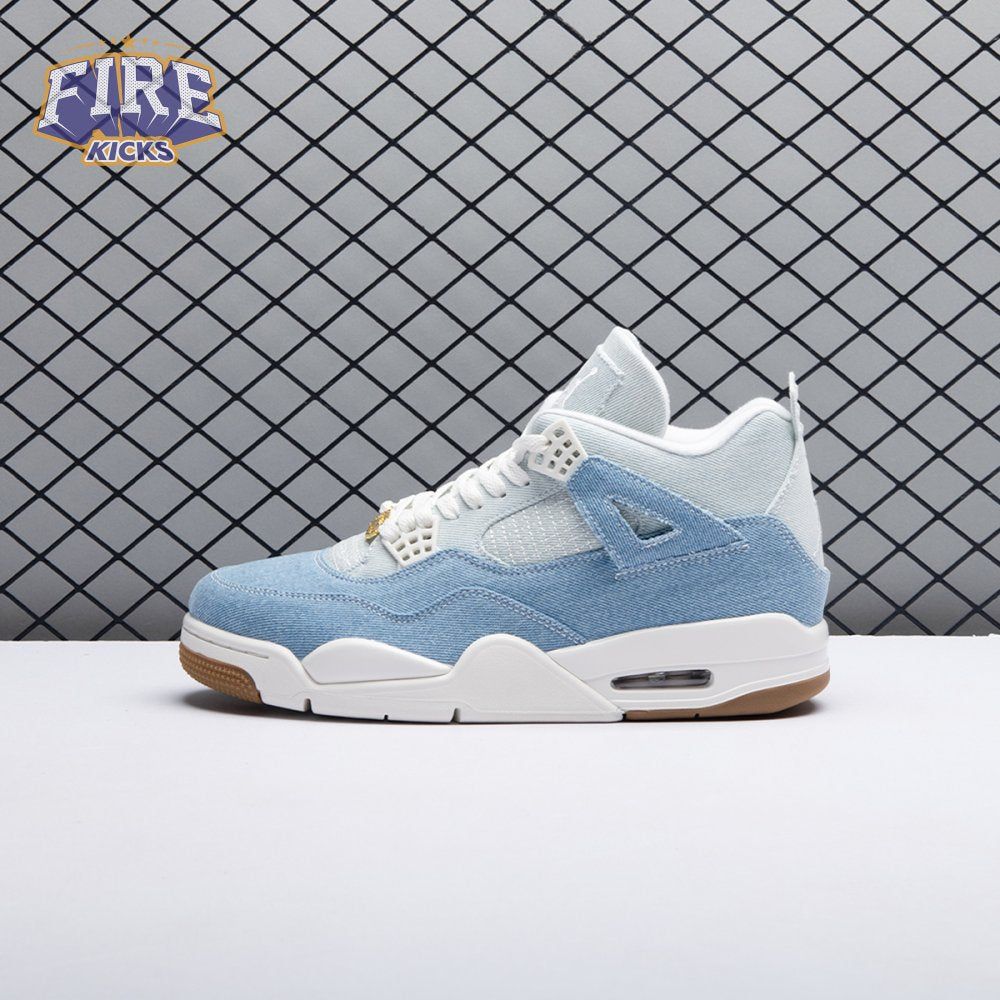 Jordan 4 Retro TEX Denim Worn Blue IB6716-100 Unisex