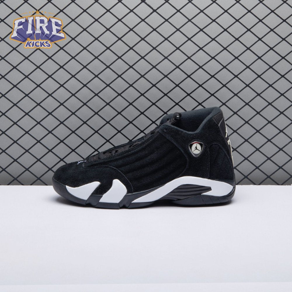 Jordan 14 Retro Black White 487471-016 Men's