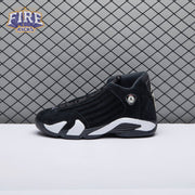 Jordan 14 Retro Black White 487471-016 Men's