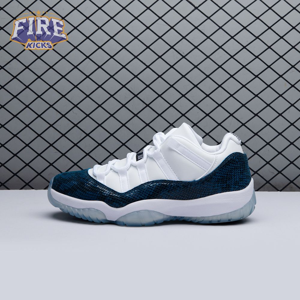 Jordan 11 Retro Low Snake Navy (2019) CD6846-102 Unisex