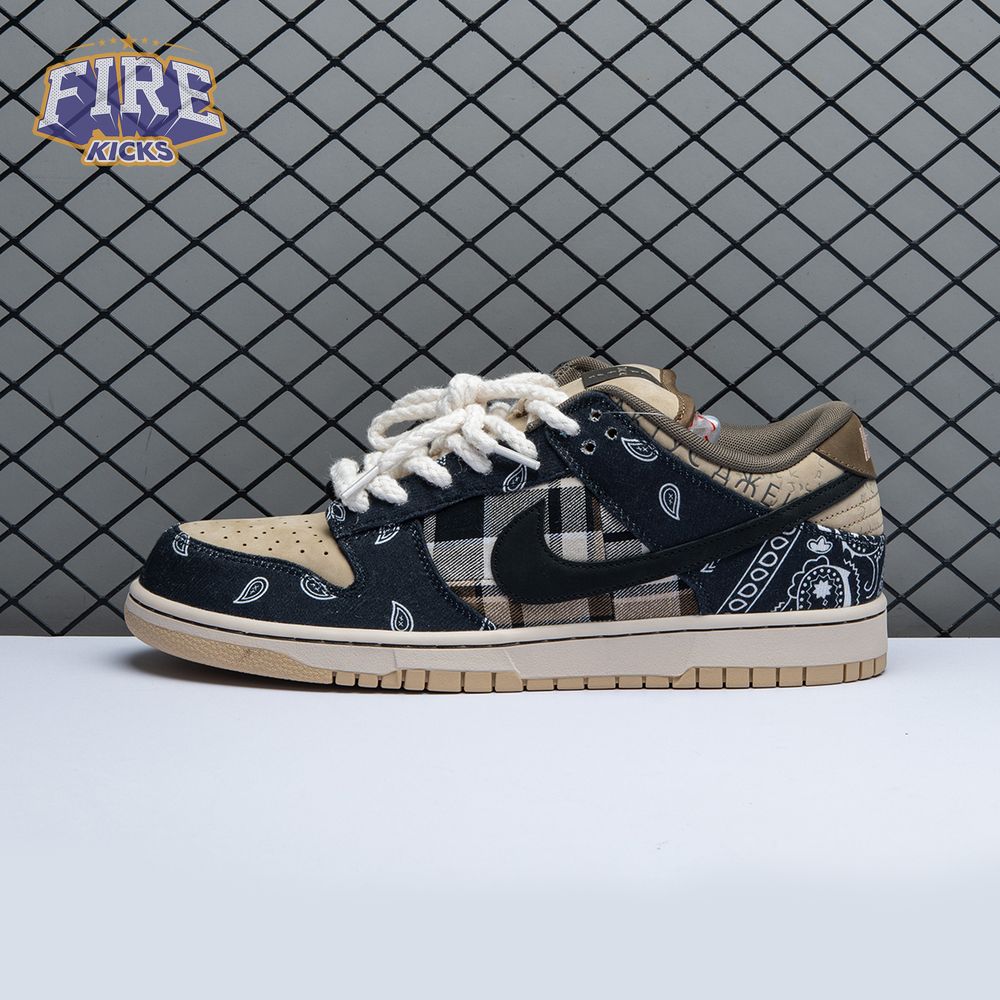 Travis Scott x Dunk Low Premium QS SB 'Cactus Jack' Unisex