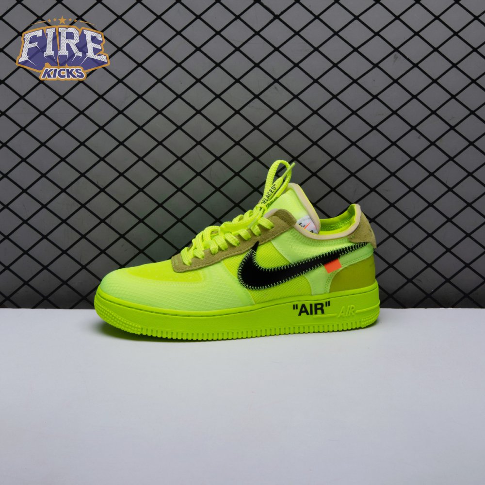 Off-White x Air Force 1 Low 'Volt' Unisex