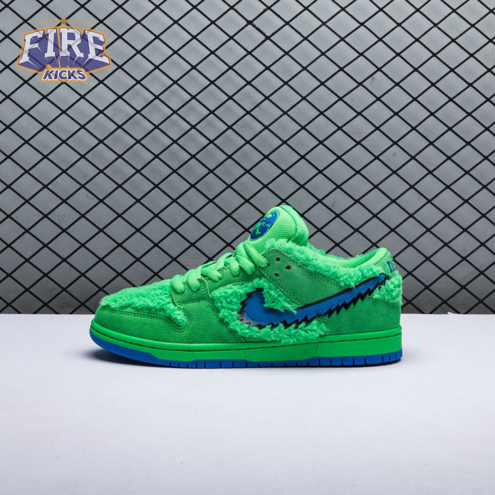 Nike SB Dunk Low Grateful Dead Bears Green CJ5378-300 Unisex