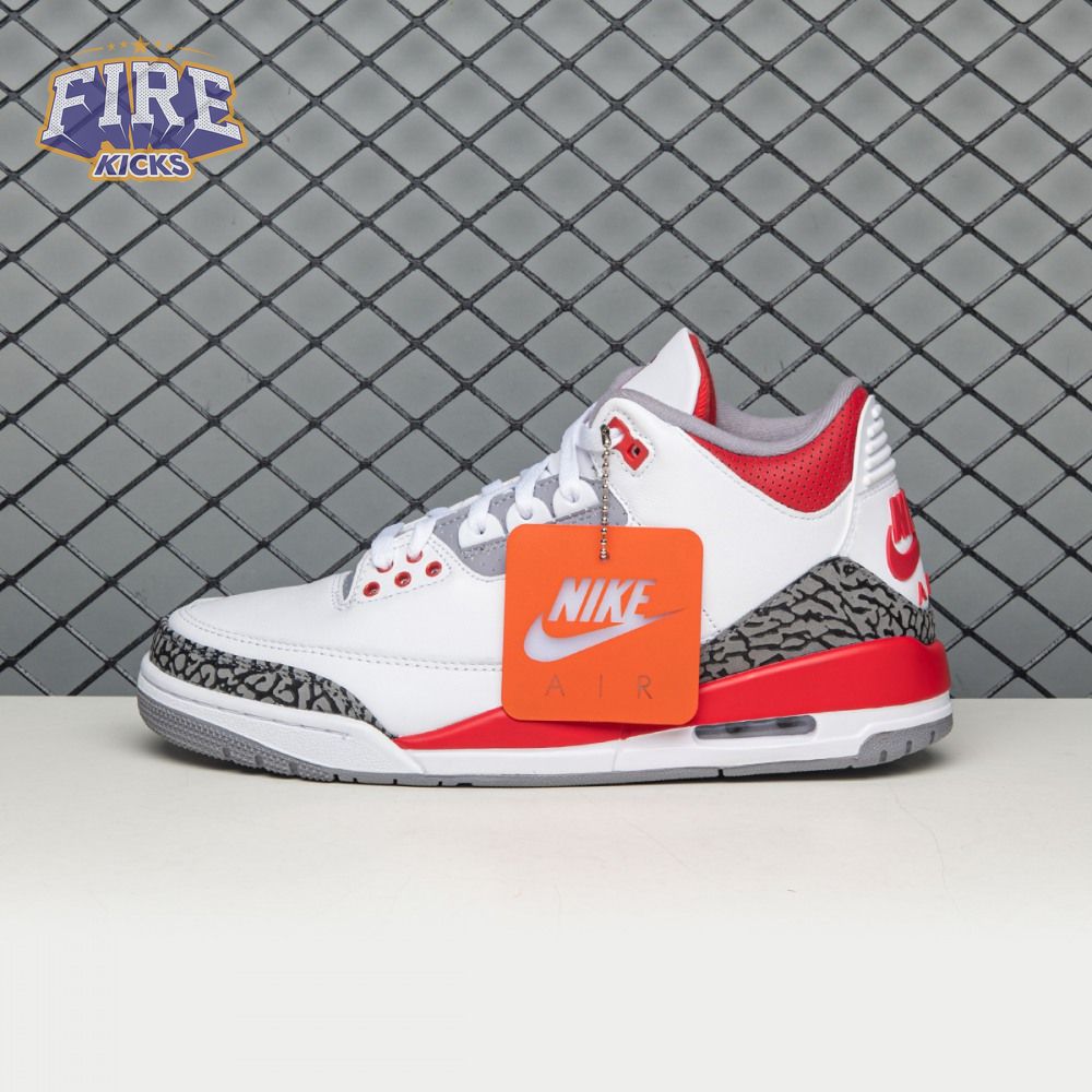 Air Jordan 3 Fire Red DN3707160 Men's