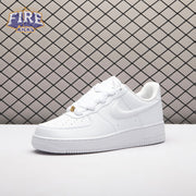 Nike Air Force 1 Low '07 Next Nature Triple White Bulbous Swoosh HF2014-100 Unisex