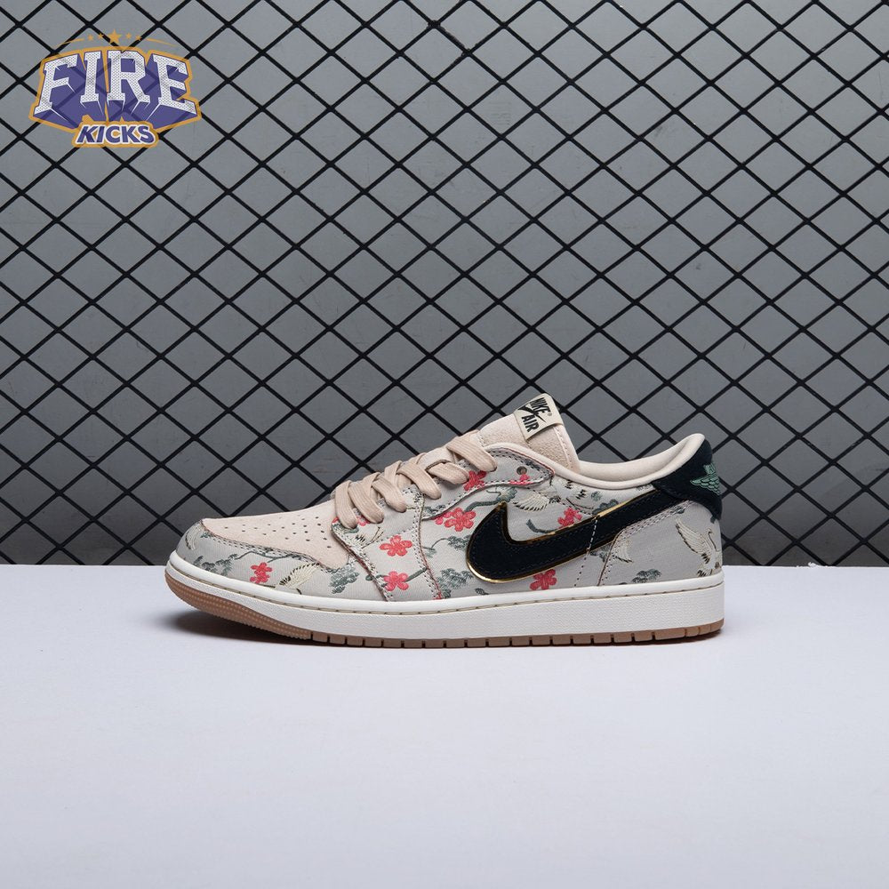 Jordan 1 Retro Low OG Rui Hachimura Oatmeal HV8293-100 Unisex
