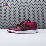 Jordan 1 Low Dark Beetroot Black DB6491-600 Unisex